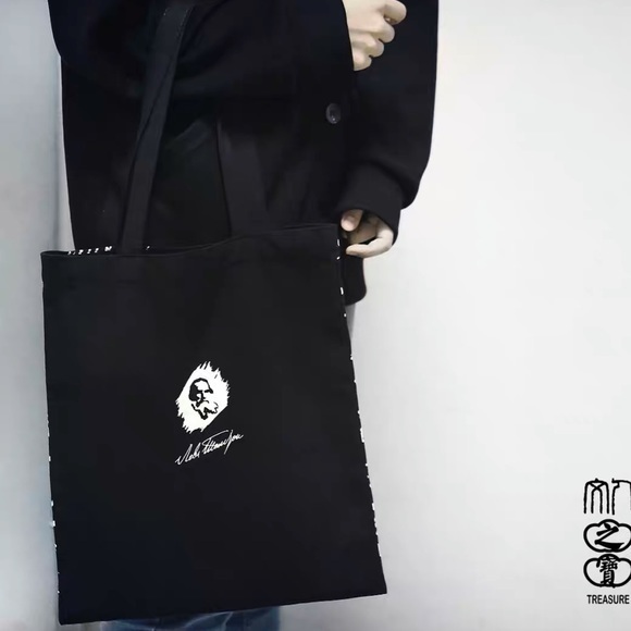 Handbags - Canvas bag within Leo Tolstoy Воскресеніе manuscript